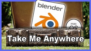 Portable Blender For MacOS (Works on Windows As Well)