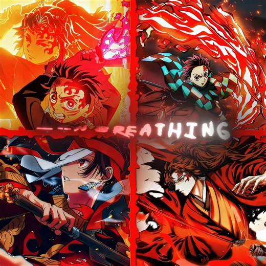Sun Breathing Techniques in Demon Slayer Anime