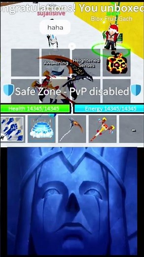 sujalislive rock ssh gamer shock #bloxfruits #sujalislive #viral #trendingshorts