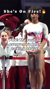 6.8K views · 279 reactions | She's On Fire   Kirsten Johnson made history as the first and only HBCU gymnast to win a national vault title. #blackexcellence #Awesome | Black History Year Round Directory | Facebook