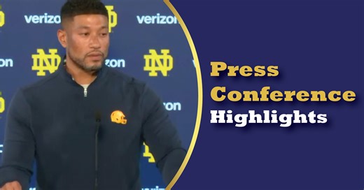 Marcus Freeman: Leave No Doubt Should be 'an Everyday Mindset' for Notre Dame