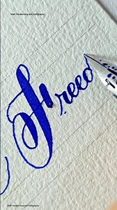 So satisfying calligraphy art😍😍 #calligraphy #satisfyingvideo