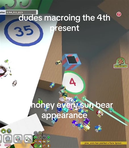 #beeswarm #beeswarmsimulator #macro #bss | sun bear