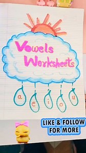 📚✨ New Vowel Worksheets Alert! ✨📚 Learning vowels just got more fun and engaging! These interactive worksheets are perfect for helping young learners recognize and practice the vowels A, E, I, O, U with: 🔤 Letter Tracing 🎨 Color & Match Activities 🖍️ Fill in the Blanks 📖 Read & Circle 🎯 Ideal for kids aged 3–6 (Nursery to UKG) 🧠🌈 Let’s make learning vowels a joyful journey! #VowelWorksheets #EarlyLearning #PreschoolActivities #PhonicsFun #LearnWithFun #DIYWorksheets #EducationalPost #Ki