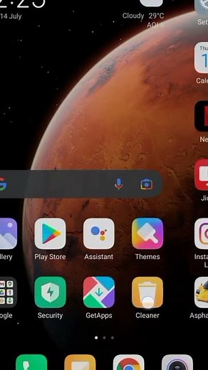 How to uninstall get apps and any system apps from any xiaomi , redmi, mi phones. #shorts