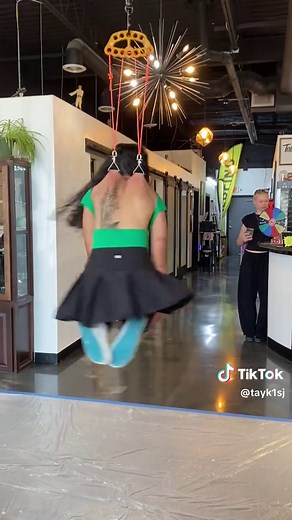 just incredible #bodysuspension #suspension #okc #fyp #spinning