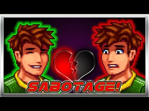 Alex Marriage & Divorce Speedrun Sabotage in Stardew Valley!