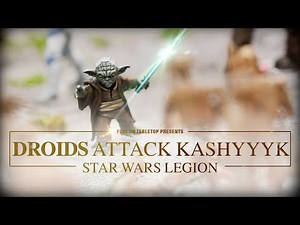 Roger Roger! Star Wars Legion: The Droid attack on Kashyyyk. Clone wars!