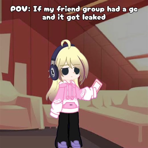 This would probably happen lol with: @lizzie🖤🖤 @Pyrotechnicrow @kitty🌟 and 2 other irl friends #viral? #fyp? #rubyk1tty #funny #gachaskit