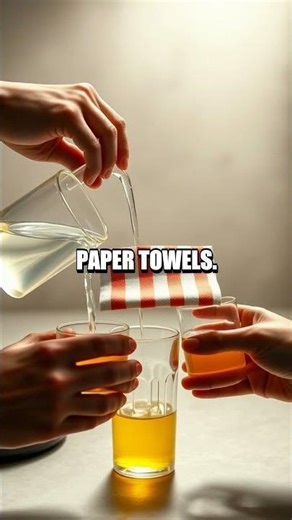 Color Parade in a Cup A Home Science Rainbow