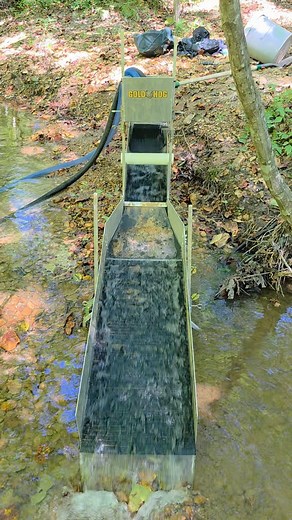191K views · 2.4K reactions | Testing my Gold Hog Raptor with an electric set up. Expectations were low, results were excellent first few adjustments im going to make are a few extension cords for my pumps to get my batteries out of the creek and a wye connector to combine the two hoses exit a single 2inch port. #Virginia #gold #adventure #creekside #prospecting #highbanker #goldhog | Piedmont Prospector | Facebook