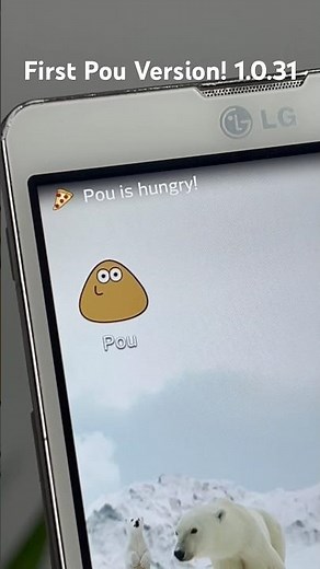 First Pou Version! (1.0.31) #shorts #nostalgia #pou