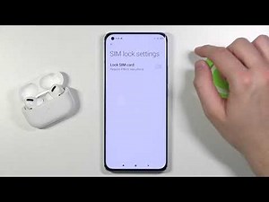 How to Set Up SIM PIN to SIM Card on Xiaomi Mi 11 – Enter SIM PIN Code Settings