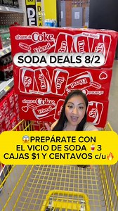 181K views · 1.5K reactions | Prepárate con el vicio de soda 3 cajas por solo $1 y centavos c/u 8/2 #dollargeneral #tiktokviral #CuponesDigitales #OfertasEspeciales #couponingcommunity #couponcommunity #couponing #deals #dollargeneraldeals #dollargeneral | Saving With Tere | Facebook