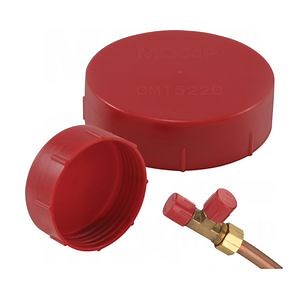 [Hot Item] LDPE Red Plastic Thread Protectors Plastic Screw Cover Cap for Tubing and Casing