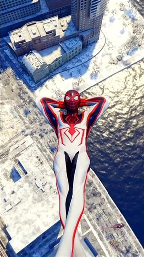 Marvel's Spider-Man Miles Morales Web Swing #viral​​​ #spiderman​​​
