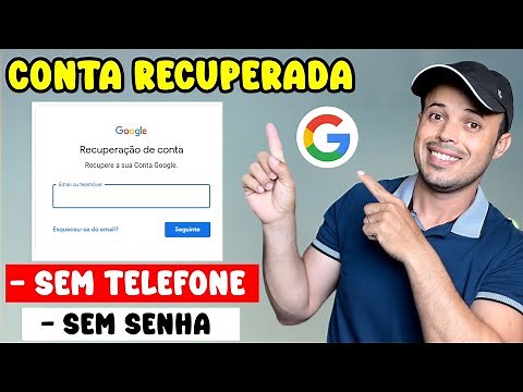 como recuperar conta do google ( SEM EMAIL, SEM SENHA E SEM NÚMERO ) ATUALIZADO!!