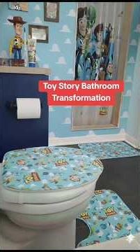 Toy Story Bathroom Transformation
