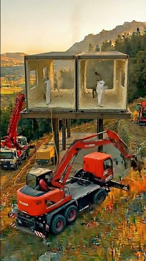 From Shipping Containers to a Luxury Home | Real Construction Timelapse 🏗️🏡
