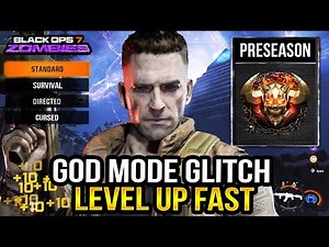 Black Ops 7 Zombies ★ NEW Solo God Mode Glitch! Unlimited XP Farm!