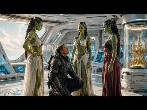 You're Going to Marry All Three of Us Said Giant Alien Women Living Inside the Spaceship He Bought