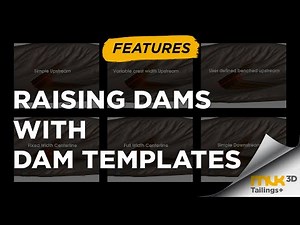 Raising Dam With Dam Templates - Muk3D Tutorial