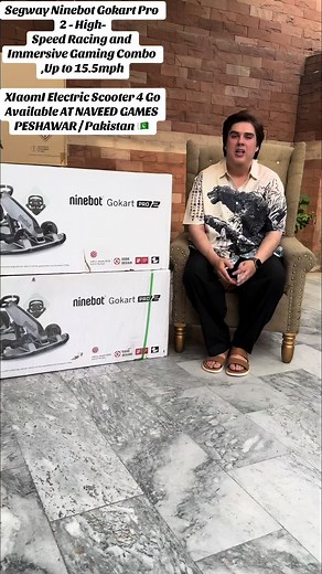 Segway Ninebot Gokart Pro 2 - High-Speed Racing and Immersive Gaming Combo