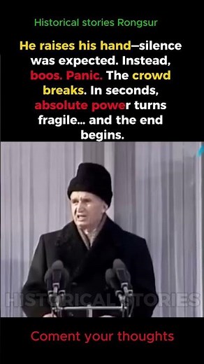The Moment Ceaușescu Lost Control—Live