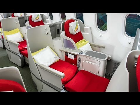 Ethiopian Airlines B787 Dreamliner Business Class Vienna to Dar Es Salaam