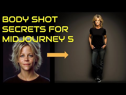 Body Shot Secrets for Midjourney 5 : Prompts for Character Shots