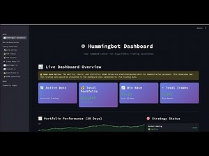 Hummingbot Dashboard Setup Service - Install, Configure & Optimize!