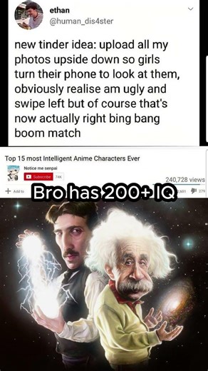 Bro has 2 million IQ #memes #viral #200iqmoments