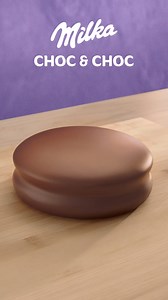 Milka Choc & Choc - deux délicieuses génoises avec un cœur fondant et enrobé de tendre chocolat au lait. | Milka
