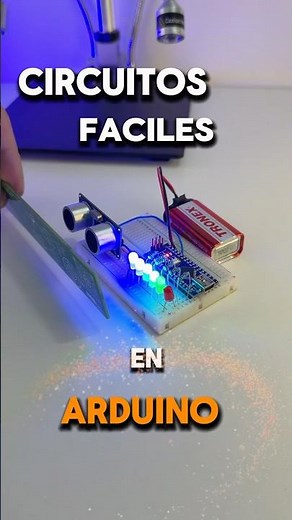 Ultrasonic sensor. Easy-to-make circuit ✅⚡️ #arduino #engineering #maker #diy