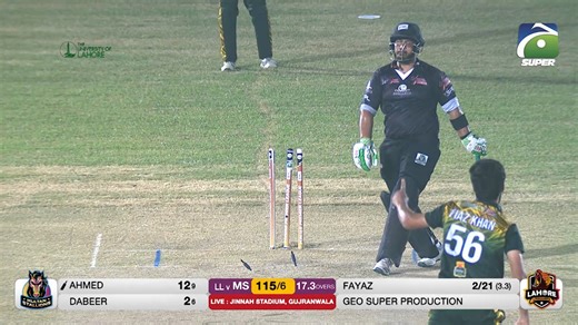 Match 2 FAYAZ 3 Wickets #GeoSuper | Geo Super