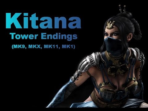 Kitana: Tower Ending Comparisons (MK9, MKX, MK11, MK1)
