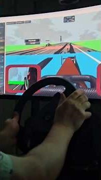 This drag racing sim SHAKES when I launch 🏁💨 Force feedback + motion rig = insane immersion