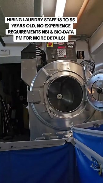 Hiring Laundry Staff: No Experience Required!