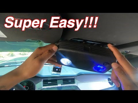 How to Install Mustang LED Dome Lights... Easy Installation!