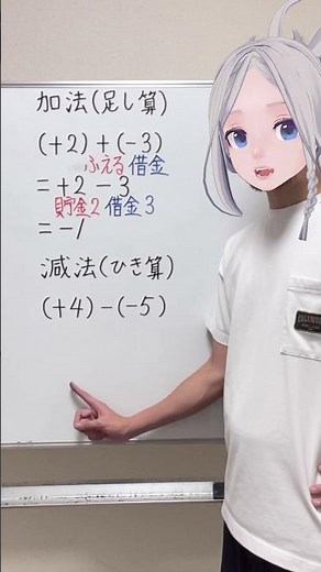 1分で攻略！正負の数の足し算•引き算【中1 数学】