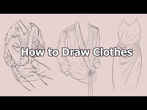 How to Draw Clothes Using Real Rules