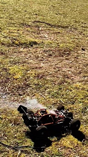 smoking!!! hobao caged buggy nitro RC #hobao #nitrorc #nitro