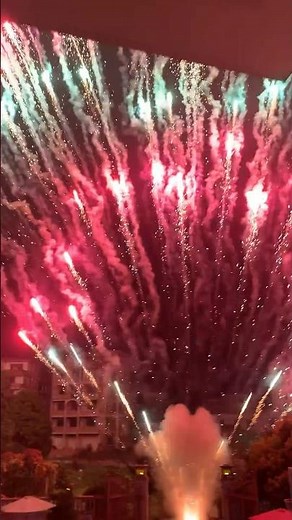 MACHINE GUN FIREWORKS CAKE #pyro #fireworks #2023