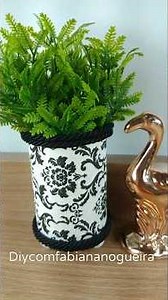 Delicate vase made with recycled cans 💖✨ #crafts #doityourself #diycrafts