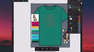Free T-Shirt Design Template for Affinity Designer