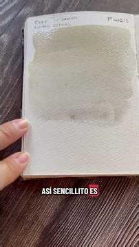 Buff Titanium. Swatching watercolors so you can get to know them. Part 1