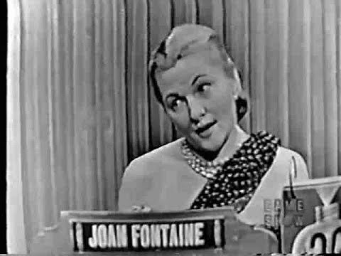 What's My Line? - Joan Fontaine (Jan 17, 1954)