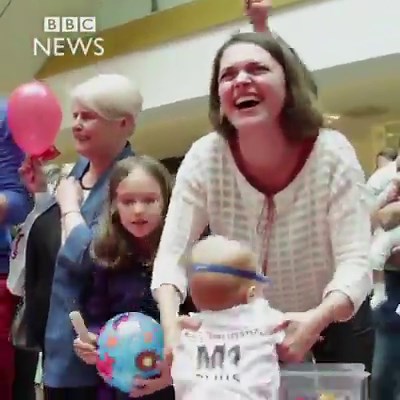 And the winner of Lithuania's fastest toddler is... | BBC News