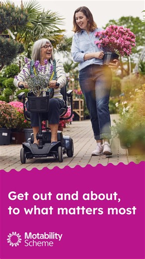 With the Motability Scheme, enjoy scooter & powered wheelchair leasing that includes insurance, breakdown, servicing & maintenance. Find out how the service can keep you moving. T&Cs apply | Motability Scheme