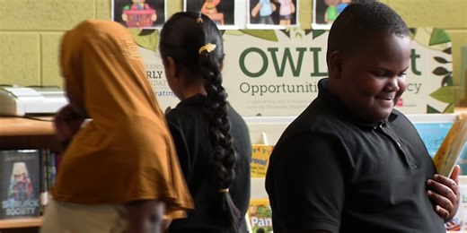 Nashville students get free books during OWL Fest